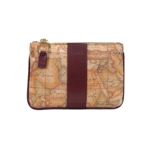 Alviero Martini 1A Classe Borsa a mano Pochette Donna motivo geo con zip UNI - Francavilla Moda